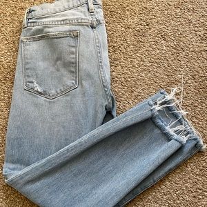 FRAME Le High Straight Jeans